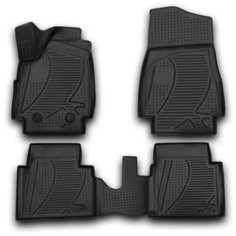 Коврики 3D в салон LADA 4х4 3D, 2009->, 4 шт. (полиуретан) Element