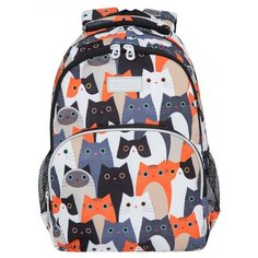 Grizzly Рюкзак школьный, котики рыжие, RG-160-9/1