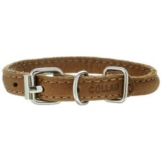 Ошейник COLLAR Soft 22306 для длинношерстных собак коричневый 6 мм* 17-20см,