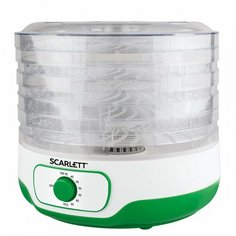 Сушилка для фруктов и овощей SCARLETT SC-FD421015 белый, зеленый