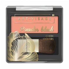 ART-VISAGE компактные румяна Powder Blush 301 peach