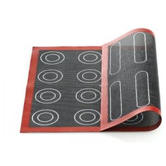 Коврик силиконовый 40х30 см. Эклер-Шу Tappeti Air mat Еclair Silikomart