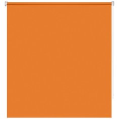 Рулонная штора DECOFEST Плайн (оранжевый), 160х175 см