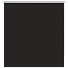 Рулонная штора DECOFEST Блэкаут Шалюр Мини (шоколадный), 120х160 см