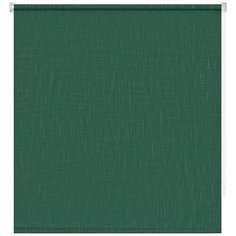 Рулонная штора DECOFEST Апилера (изумрудный), 140х175 см