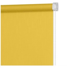 Рулонная штора DECOFEST Апилера Мини (желтый), 100х160 см