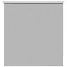 Рулонная штора DECOFEST Блэкаут Шалюр (серебристый), 160х175 см