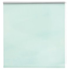 Рулонная штора DECOFEST Блэкаут Свежая мята, 160х160 см