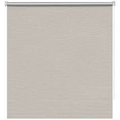 Рулонная штора DECOFEST Блэкаут Штрих Мини (коричневый), 40х175 см