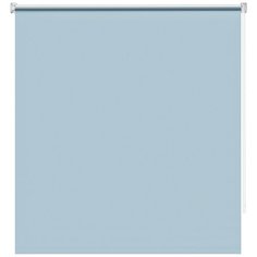 Рулонная штора DECOFEST Блэкаут Небесно-голубой Мини, 40х160 см