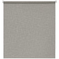 Рулонная штора DECOFEST Шантунг (серый), 140х175 см