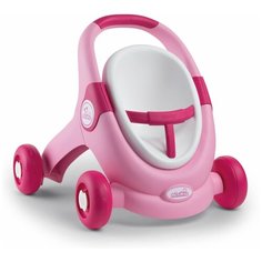 Коляска для кукол- ходунки 3 в 1 MiniKiss, Smoby (развивающая игрушка, 210205)