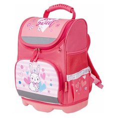 Ранец юнландия WISE для начальной школы, "Bunny", 37х29х15 см, 229945