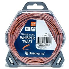 Леска для триммера Husqvarna Whisper Twist 2.4 мм/12 м бесшумная