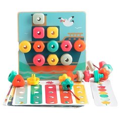 Шнуровка TopBright набор 2 в 1 с мозаикой (120450) разноцветный