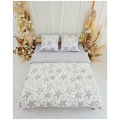 Комплект постельного белья, поплин "Всё себе"; Гемма; размер 1.5 наволочки 70 х 70