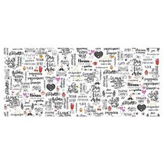 Пляжное полотенце, вафельное "Всё себе";Уют ; Размер: 80 х 150