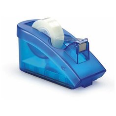 Подставка для клейкой ленты (1 лента 19х33000 мм в комплекте) DURABLE TREND, прозрачно синий