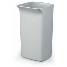 Квадратная корзина для мусора DURABLE DURABIN 40 литров, серый