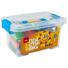 Набор для творчества LORI Подарочный набор пластишка 12 цветов