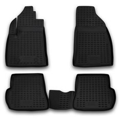 Коврики в салон FORD Fusion 09/2002->, Fiesta 2002-2008, 4 шт. (полиуретан) Element