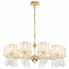 Подвесная люстра Favourite Ventus 2891-10P, Янтарный, E14