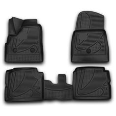 Коврики 3D в салон LADA 4х4 5D, 2009->, 4 шт. (полиуретан) Element
