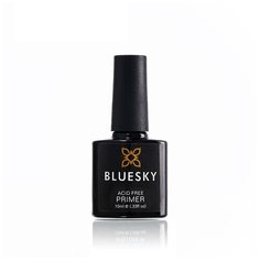 Праймер для ногтей безкислотный Luxury Silver Primer 10 мл, BLUESKY