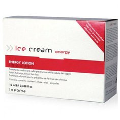 Лосьон для стимулирования роста и против выпадения волос Inebrya Lotion Energy, 10x12 мл