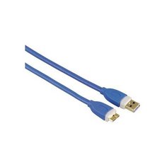 Кабель Hama 00039682 USB 3.0 A(m) micro USB 3.0 B (m) 1.8 м, синий