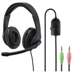 Компьютерная гарнитура HAMA HS-P200 черный