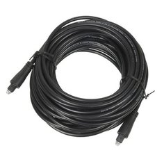 Кабель HAMA TosLink (m) - TosLink (m), черный, 10 м