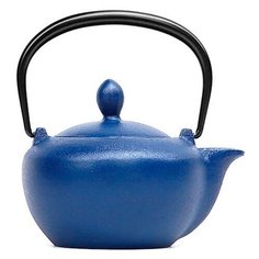Чугунный чайник IWACHU для чайной церемонии 0,25л синий