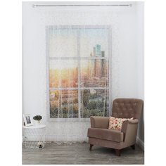 Тюль Amore Mio RR 12137-2386 на ленте 270 см золото