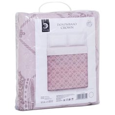 Покрывало Этель Crown, 180 х 200 см, розовый