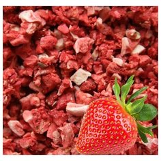 Клубника кубики 10 мм. сублимированная Organic Food, 50 гр.