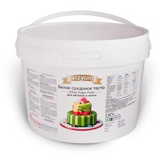 Паста для лепки Мастика Polen белая, 6 кг.