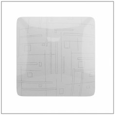 LEEK светильник светодиодн. декоративный 24W(1680lm) 6000K 6K роса d320x320x75мм IP20 СЛЛ 017 (арт. 642389)