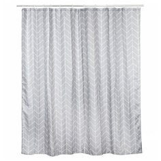 Штора для ванной впорядке 180(В)*200(Ш)см,12колец,люверсы,полиэст/водоот.проп,утяж. 75021 Master House (арт. 704623)