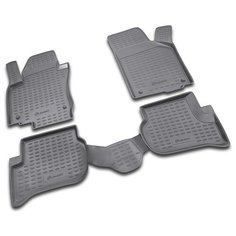 Комплект ковриков салона ELEMENT NLC.51.16.210 для Volkswagen Golf Plus 4 шт. черный