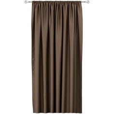 Портьеры Amore Mio RR 6668 на ленте 270 см, 1 шт. коричневый-04