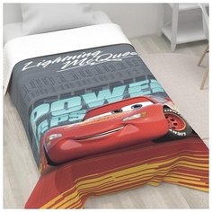 Покрывало Сима-ленд Тачки, 145 х 210 см, красный/серый