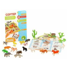 Настольная игра Zabiaka Сортер Изучаем животных