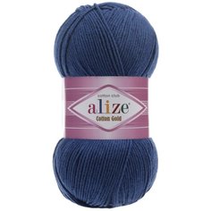 Пряжа Alize "Cotton Gold", 330 метров, 5 мотков по 100 грамм, цвет: 279 джинс
