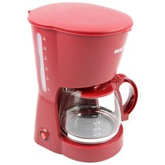 Кофеварка капельная MARTA MT-2118, бордовый гранат