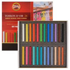 Koh-i-noor Набор сухой пастели soft "Toison dor", 24 цв.