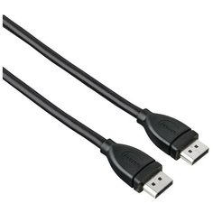 Кабель Hama 00054513 DisplayPort (m) DisplayPort (m), 1.8 м, черный