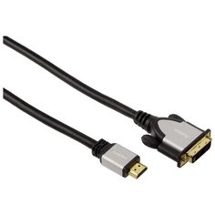 Кабель Hama H-54533 00054533 DVI-D (m) HDMI (m) 1.8 м, черный