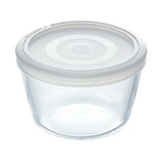 Форма для запекания и выпечки с крышкой COOK&FREEZ 1.6л 16х11см круглая Pyrex