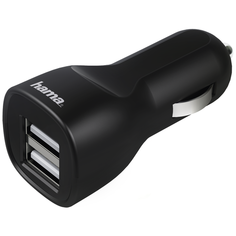 Автомобильная зарядка HAMA 00173624, black